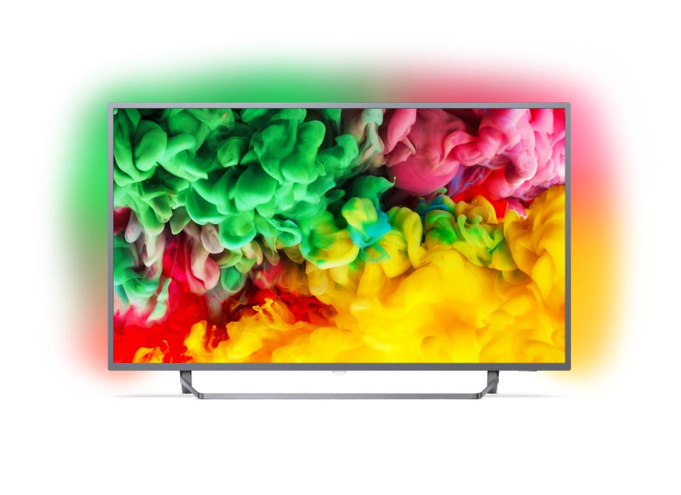 Ultraflacher 4K-UHD-LED-Smart TV