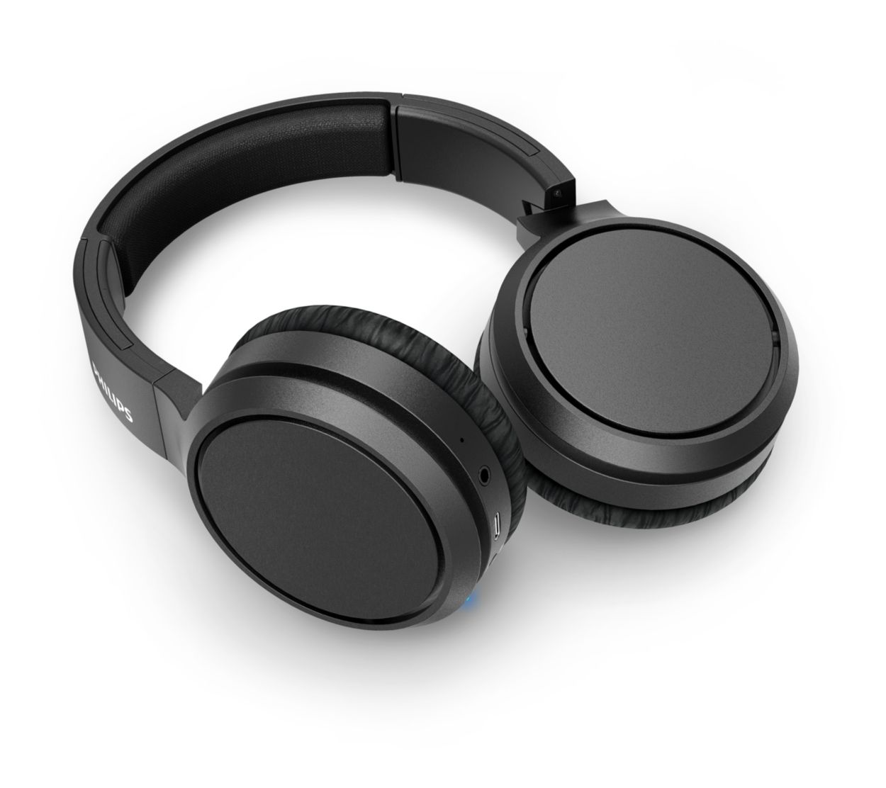 Philips Auriculares Inalámbricos De Diadema Con Micrófono/Bluetooth,  Aislamiento De Sonido, 29h De Reproducción, Carga Rápida/Cascos Inalámbricos  Philips H5205BK/00