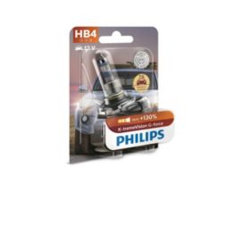 (PAIR) Philips H4 Rally Essential Power 12V 130W/100W Halogen Globe Light  Bulbs