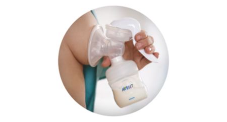 Philips manual breast sales pump