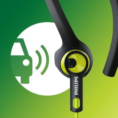 El diseño acústico abierto deja entrar el sonido para aumentar el reconocimiento y la seguridad