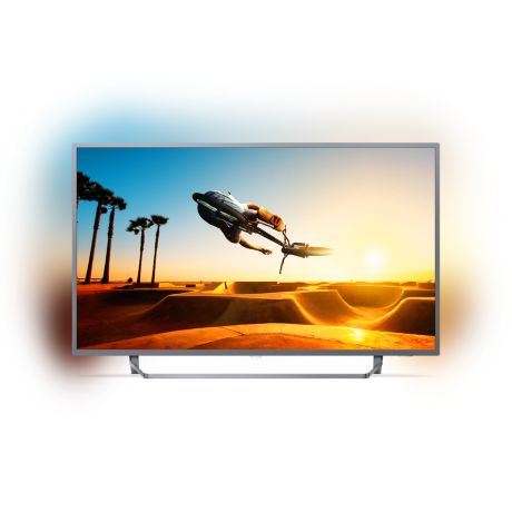 55PUT7303/56 7300 series دقة 4K، شاشة رفيعة، تلفزيون مشغّل بواسطة Android TV