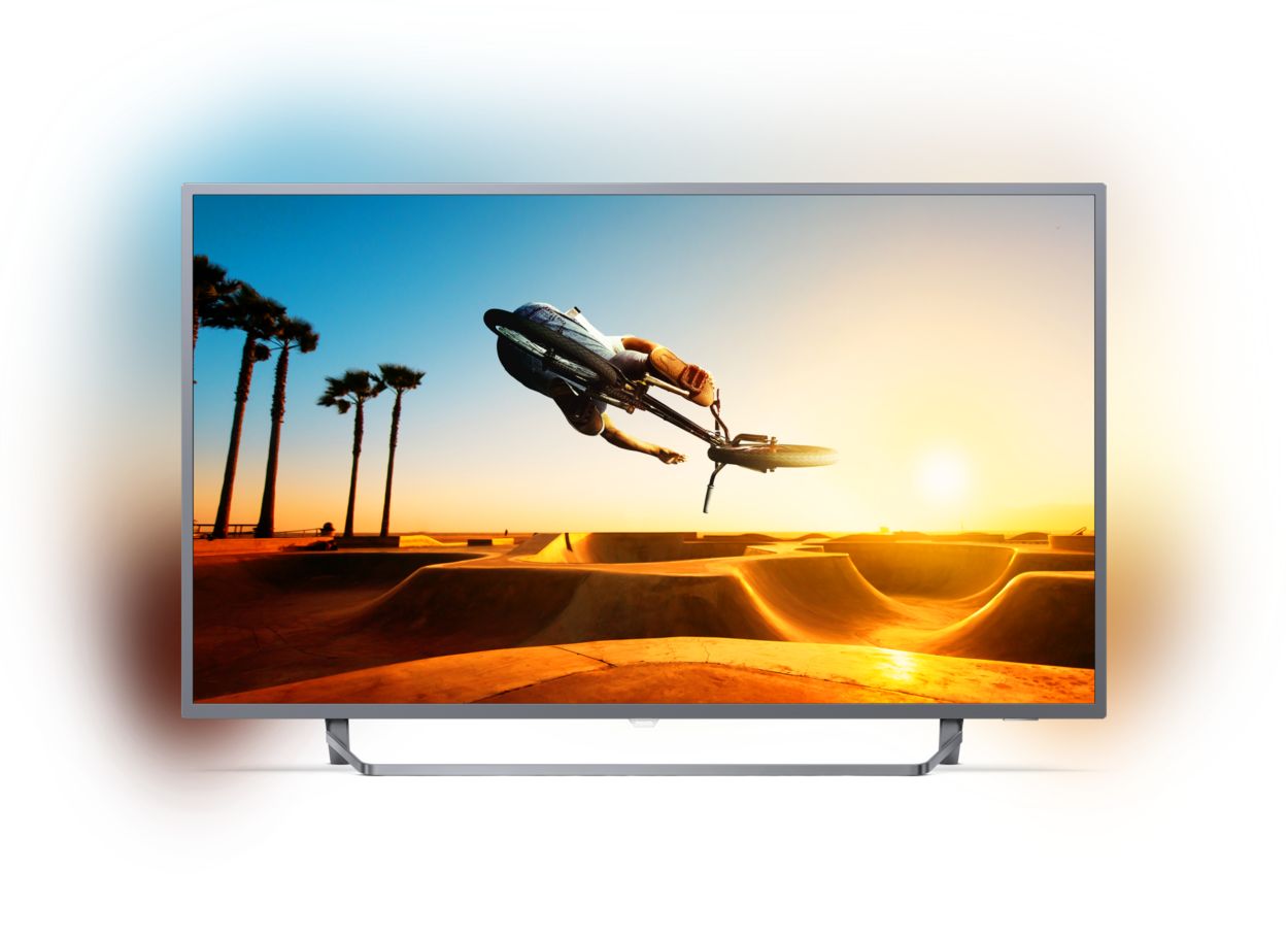 PHILIPS Ambilight 65PUS7303/12 TV 65 inch LED Smart TV (4K UHD, LED TV, HDR  Plus, Android TV, Micro Dimming Pro, Google Assistant) dark silver  (2018/2019 model) : : Electronics & Photo