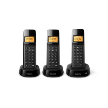 Téléphone fixe sans fil avec répondeur