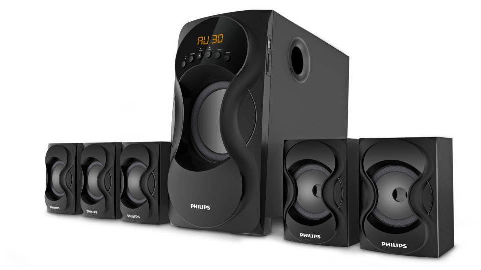 Philips music hot sale system 5.1