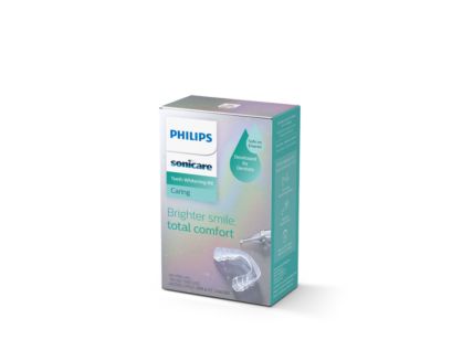 A Philips Sonicare Teeth Whitening Kit Caring box