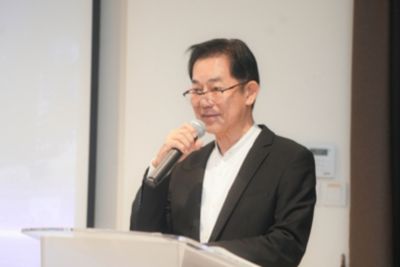 Dato’ Dr. Colin Lee speaking at healthcare innovation event
