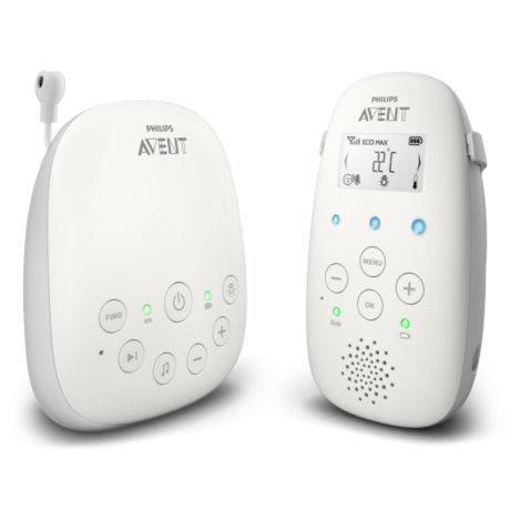 SCD713/26R1 Philips Avent Advanced Intercomunicador áudio DECT para bebé