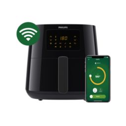  PHILIPS Serie 3000 - Freidora de aire esencial compacta con  tecnología Rapid Air, funciones de cocción 13 en 1 para freír, hornear,  asar, asar y recalentar hasta un 90% menos de