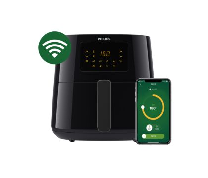 Philips Series 5000 Connessa Airfryer XXL, 7,2L (1,4Kg), Friggitrice ad  aria 16-in-1, Wifi, Tecnologia Rapid Air, App NutriU (HD9285/90) :  : Casa e cucina