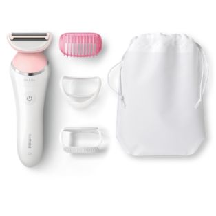 SatinShave Advanced Glatt hud raskt hver dag, med 3 tilbehør<br>