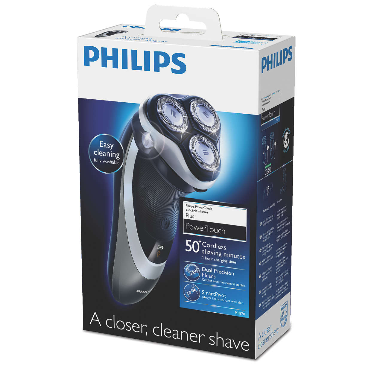 Perch Infer spot Shaver series 5000 PowerTouch Dry electric shaver PT870/20 | Philips