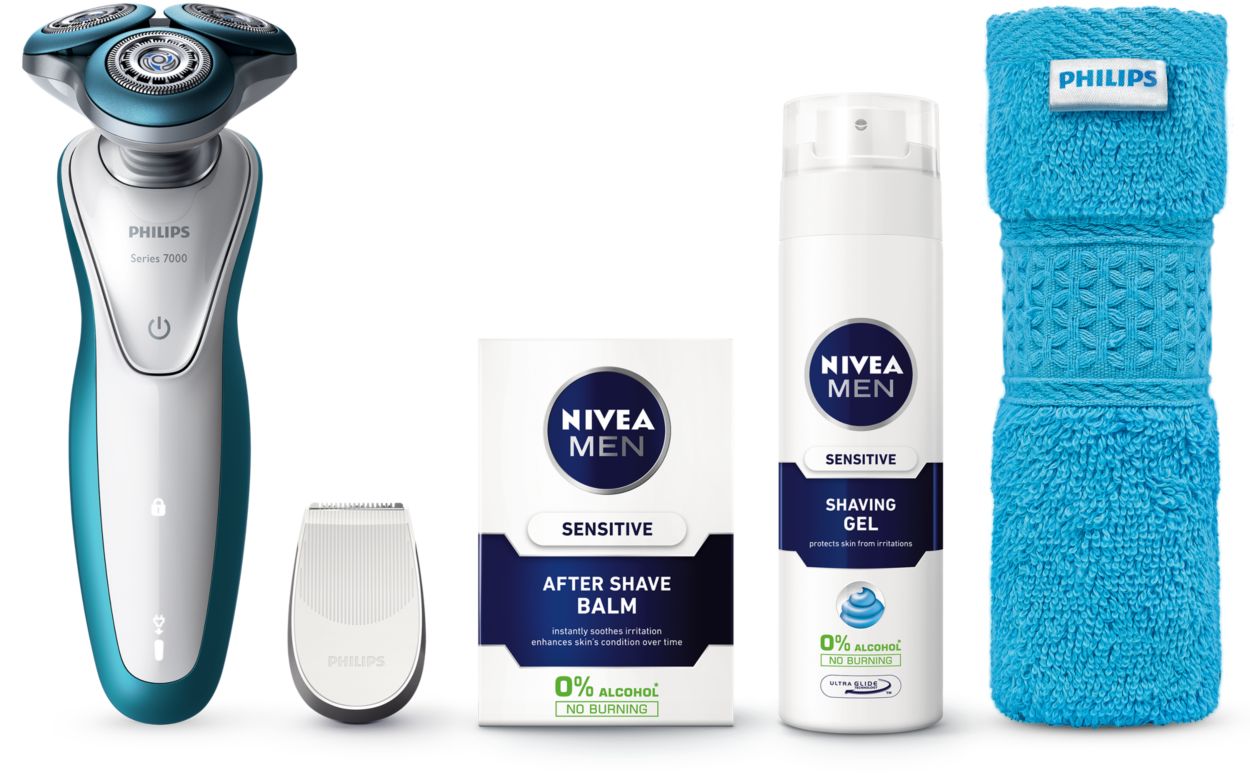  Nivea - Gel de afeitar para hombre sensible Nivea : Hogar y  Cocina