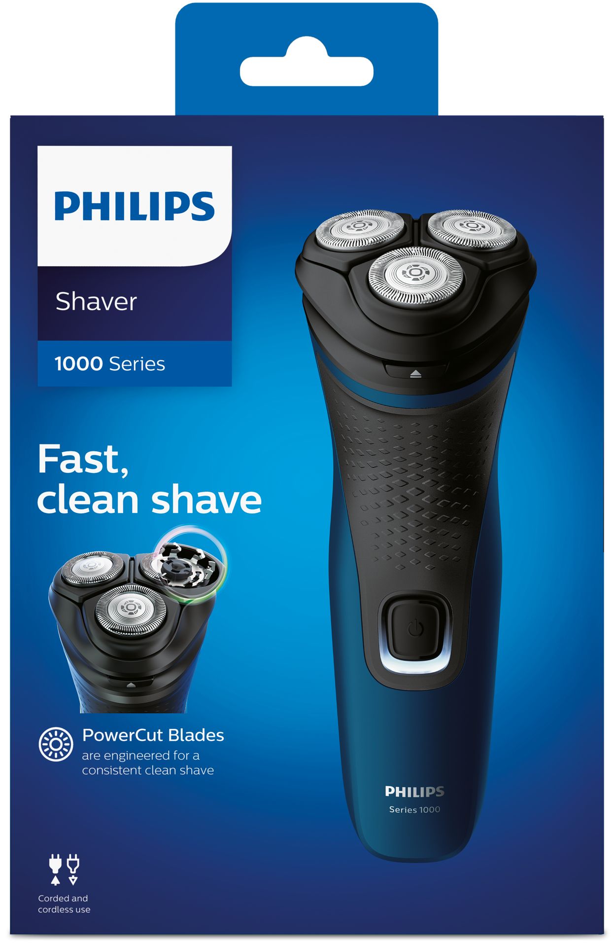 Rasoio elettrico Dry, Serie 1000 - PHILIPS - Philips - Acquista su Ventis.