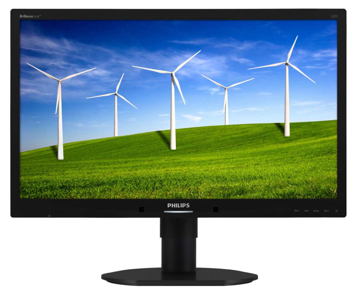 Pantalla con diseño ecológico sostenible