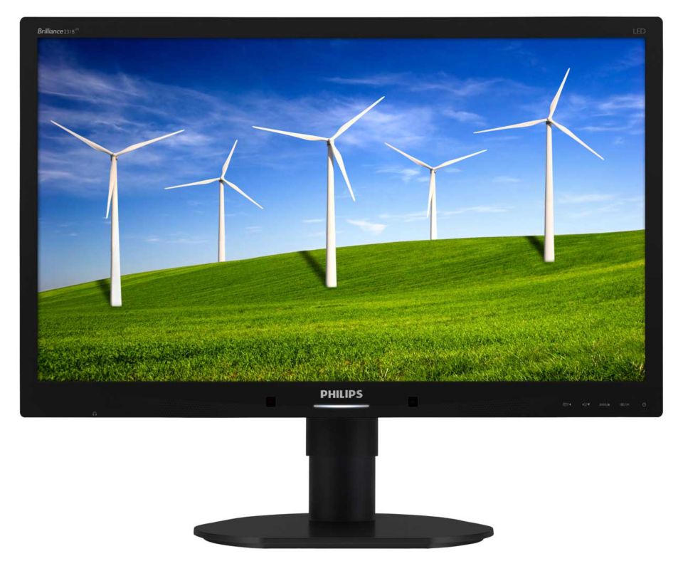 Pantalla con diseño ecológico sostenible