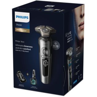 Shaver S9000 Prestige Wet & Dry Electric shaver with SkinIQ