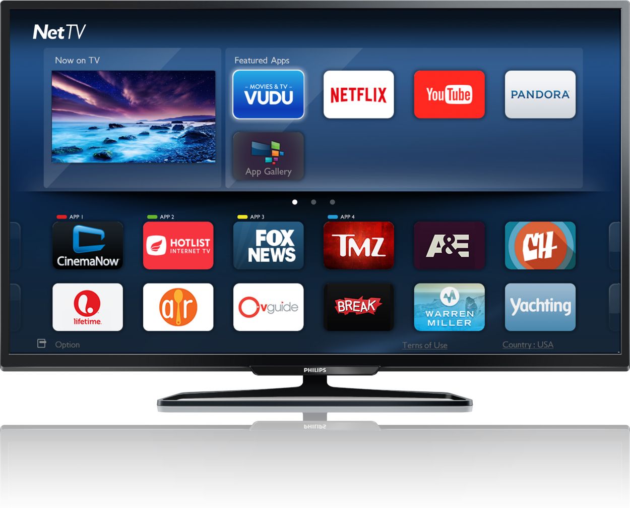 6000 series Smart Ultra HDTV 55PFL6900/F7