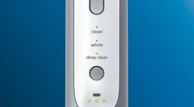 Deep Clean mode tackles your trouble spots