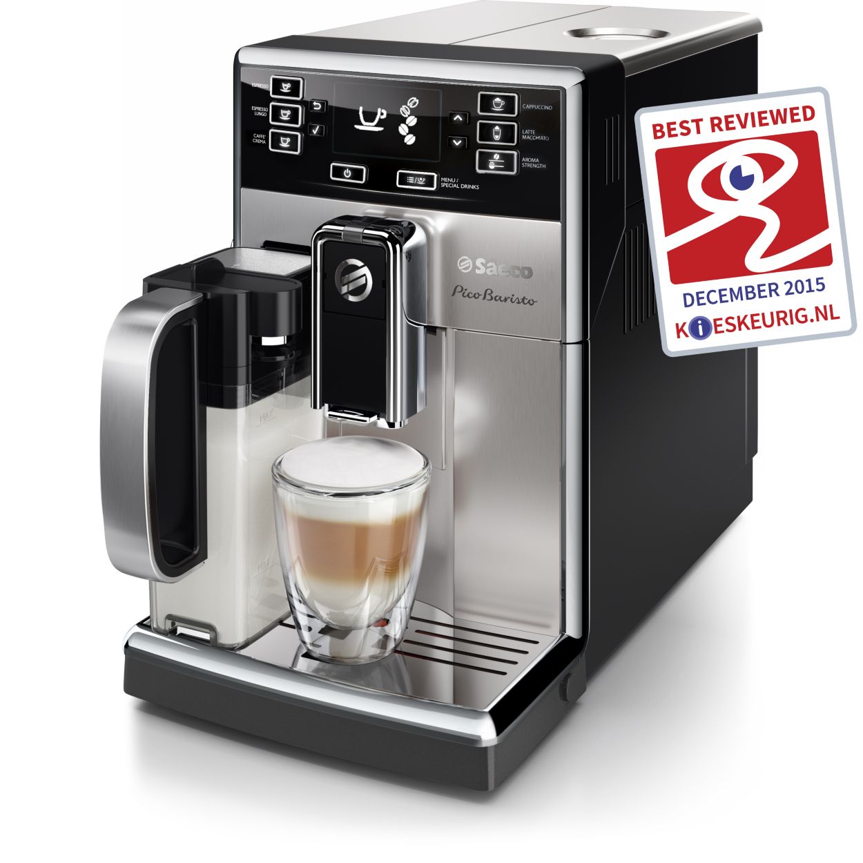 lof Huiswerk neus PicoBaristo Volautomatische espressomachine HD8927/01 | Saeco