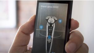 Explore new shavers from the app with the interactive guide