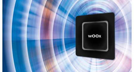 تقنية wOOx™‎ لمكبر الصوت للحصول على جهير عميق وقوي