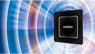 Tecnologia de alto-falantes wOOx™ para graves mais profundos e potentes