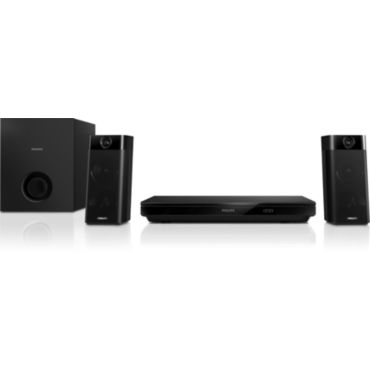 Sistema de cinema em casa 2.1 com Blu-ray 3D