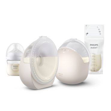 Philips Avent Double Breast Pump Starter Set Natural Care Handsfree Draagbaar