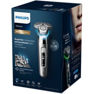 Shaver series 9000 Rasoio elettrico Wet & Dry con SkinIQ