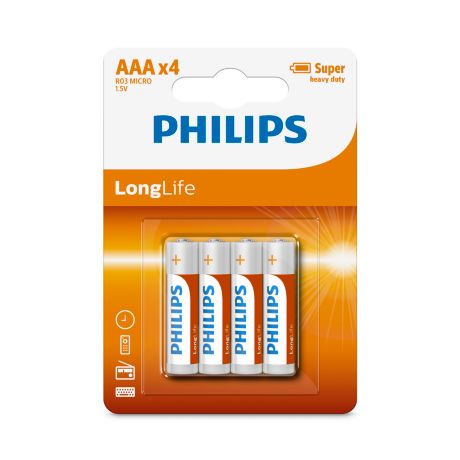 R03L4B/10 LongLife Batteri
