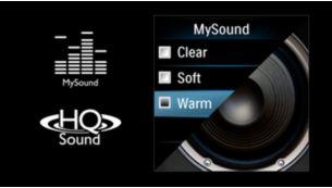 HQ-Sound and MySound for clear calls