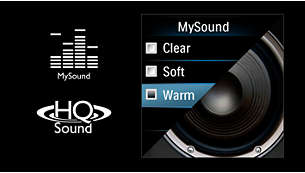 HQ-Sound e MySound para chamadas nítidas