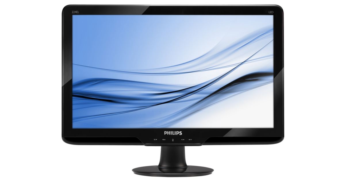 LED monitor with HDMI, Audio, SmartTouch 224EL2SB/00 | Philips