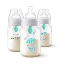 Anti-colic bottle with AirFree vent