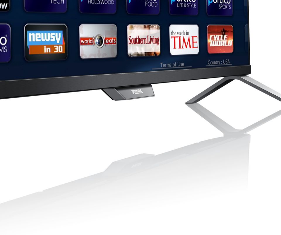 Philips Smart TV 7000. Televisores LED preparados para internet