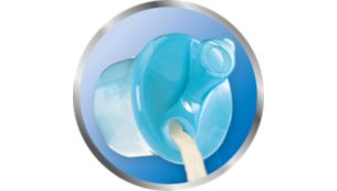 Fasst ausreichend Milchpulver für drei Portionen zu 260­ ml