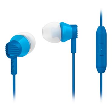 SHE3805BL In ear headphones with mic