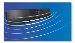 Curved SoundBar design for a wider sound dispersion