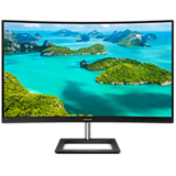 Gebogen Full HD LCD-monitor