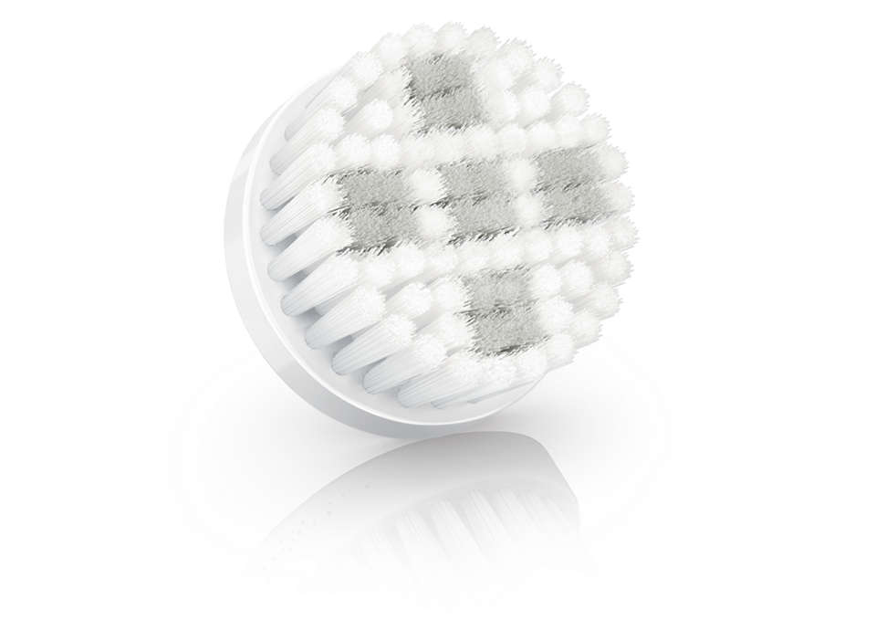 Replacement brush head for deep pore cleansing.