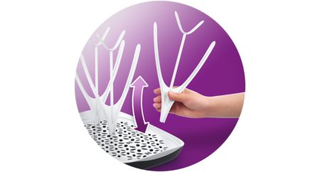 Avent baby 2024 bottle drying rack