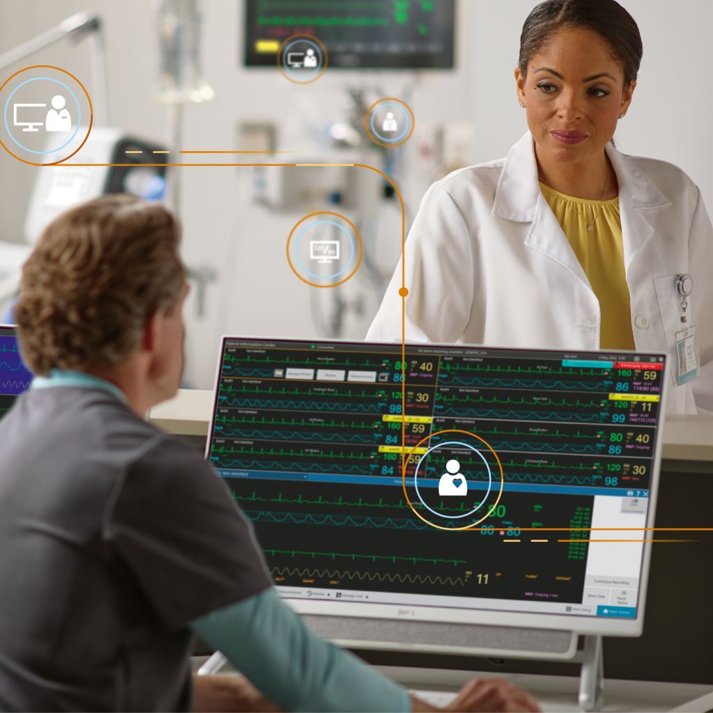 Trilogy EV300 AF541 Intellivue Central Nursing Station