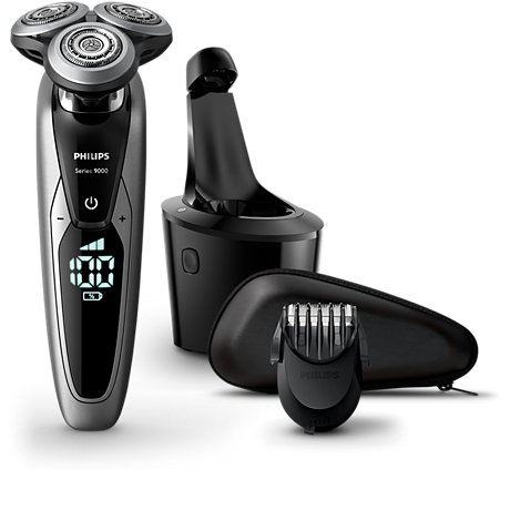 S9711/32R1 Shaver series 9000 Renoveret elektrisk shaver til våd og tør barbering