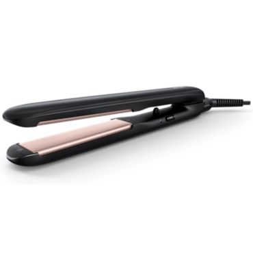 StraightCare Plancha de pelo con placas cerámicas largas