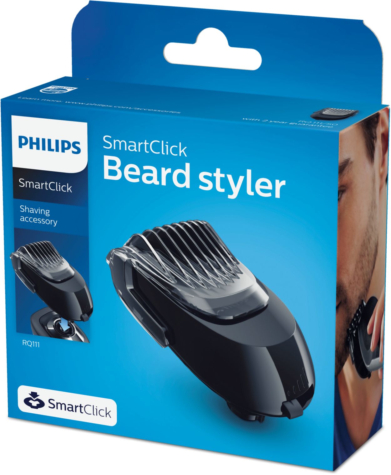 SmartClick beard Styler accessory RQ111/50 | Philips