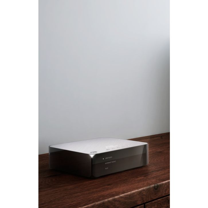 All your music in high fidelity sound. Wirelessly.