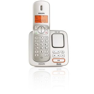 Perfect sound Cordless phone with answering machine