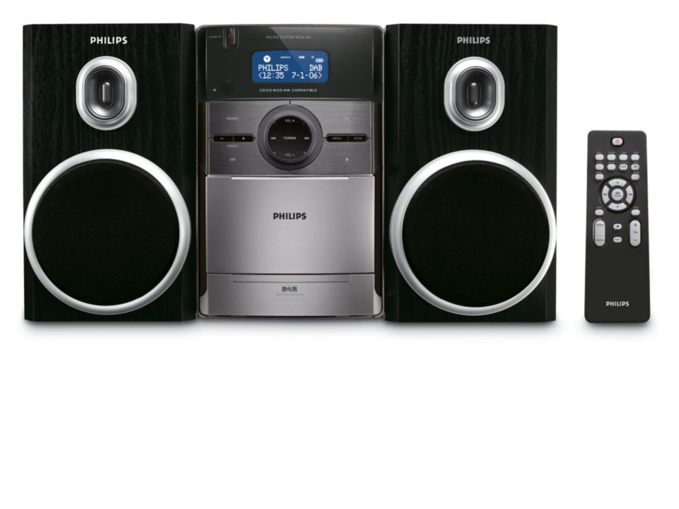 Enjoy crystal clear sound from DAB radio