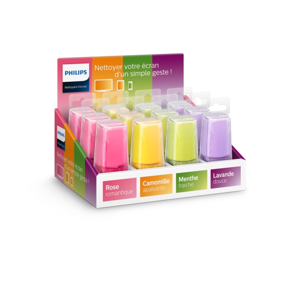 Nettoyant pour smartphone parfumé